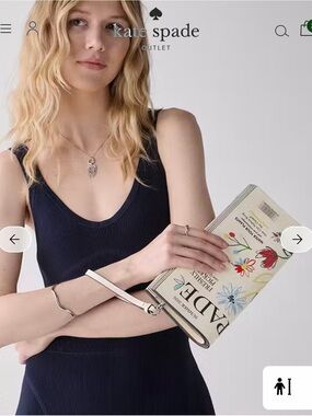 Kate Spade Edition Magazine Clutch NWT Sold Out!
